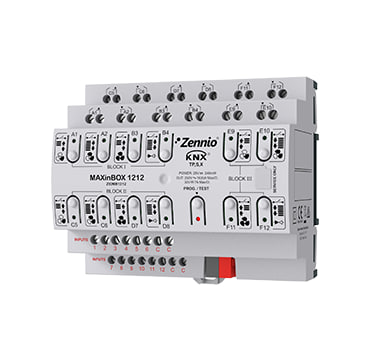 Zennio ZIOMB1212 MAXinBOX 12 Актуатор KNX, 12-выходов арт. ZIOMB1212