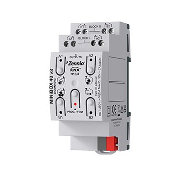 Zennio ZIOMN40V3 Актуатор MINiBOX 40 v3 арт. ZIOMN40V3
