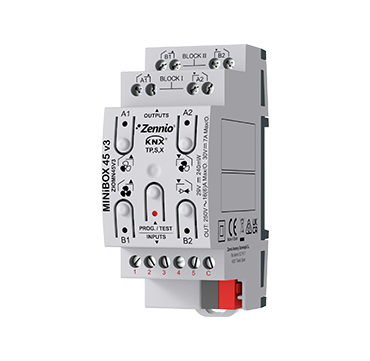 Zennio ZIOMN45V3 Актуатор MINiBOX 45 v3 арт. ZIOMN45V3