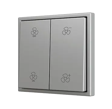 Кнопочный выключатель KNX Soft 70×70